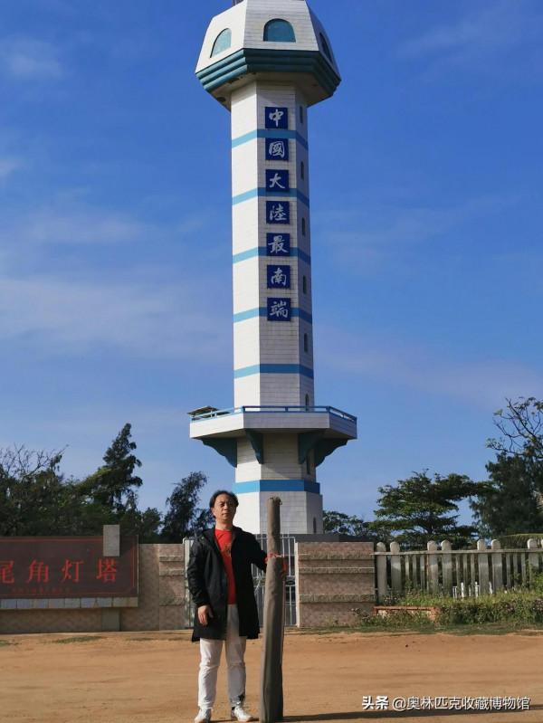 張大功在中國大陸最南端宣傳北京冬奧會