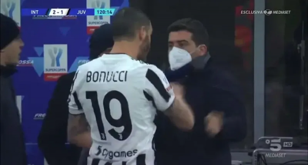 博努奇推搡國米官員並威脅：&OpenCurlyDoubleQuote;我要殺了你&rdquo;，可能被罰停賽