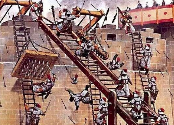 為何古代守城士兵寧願用石頭砸，也不推倒梯子？別再被電視劇騙了