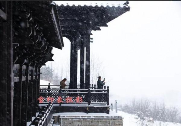 下雪了，喜歡這雪天的風景……