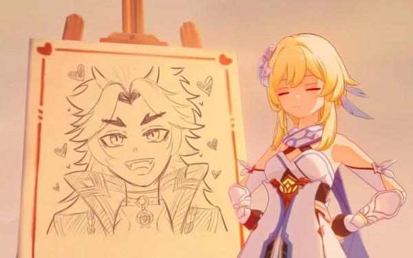 原神加88%暴傷的新5星大劍是否超模，沒抽到專武的優菈都哭昏了