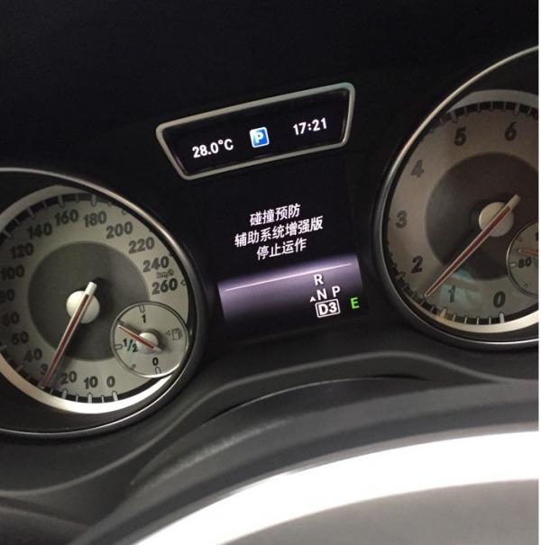 賓士GLA碰撞預防輔助系統停止運作是什麼原因? 賓士GLA碰撞預防輔助系統停止運作是什麼原因?