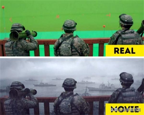 32張電影特效前後對比！原來是這樣拍出來的