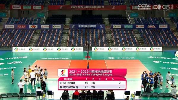 3:2||超級聯賽福建女排力克山東