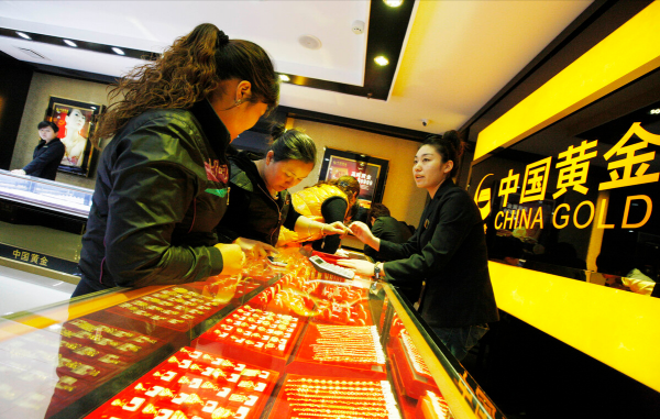 黃金價格大跌，2021年10月11日，中國黃金品牌黃金首飾最新金價表