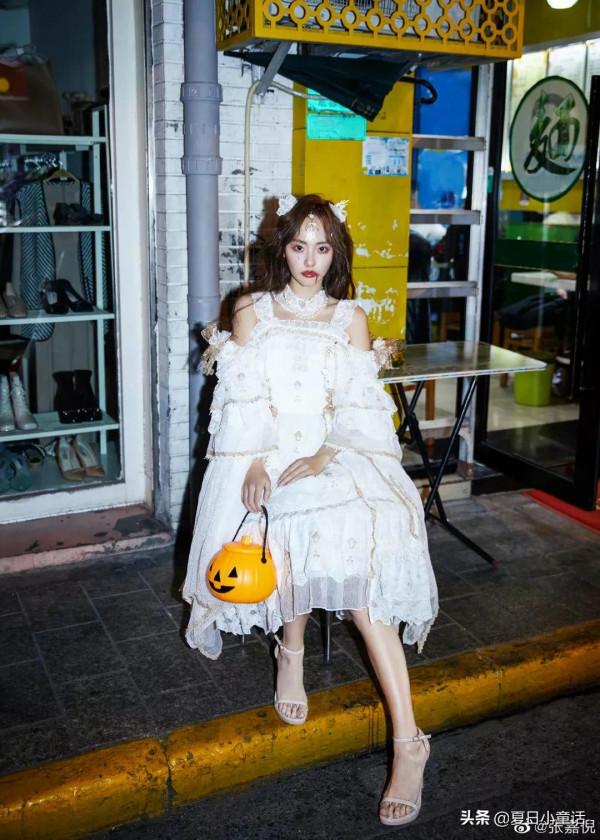 張嘉倪cos落淚天使,真是太好看啦 張嘉倪cos落淚天使,真是太好看啦