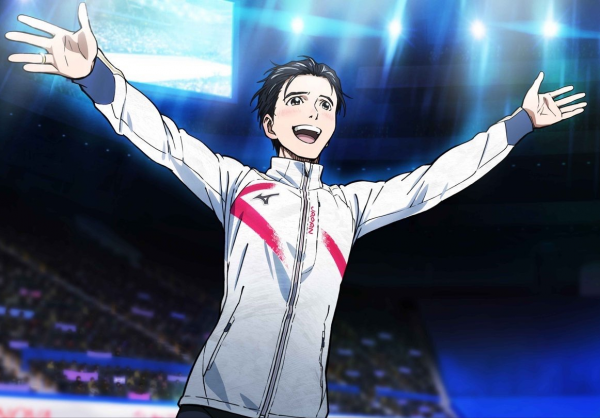 《冰上的尤里》五週年紀念圖，勇利戴了戒指，官方呼籲關注2022年