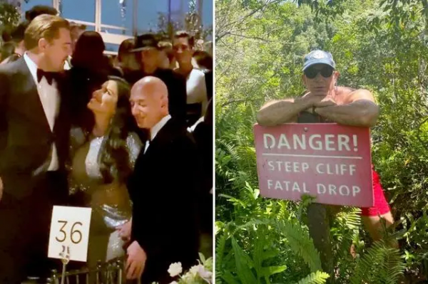 世界首富新歡“放大招”,穿開叉裙秀肌肉腿,貝佐斯一臉驕傲 世界首富新歡“放大招”,穿開叉裙秀肌肉腿,貝佐斯一臉驕傲