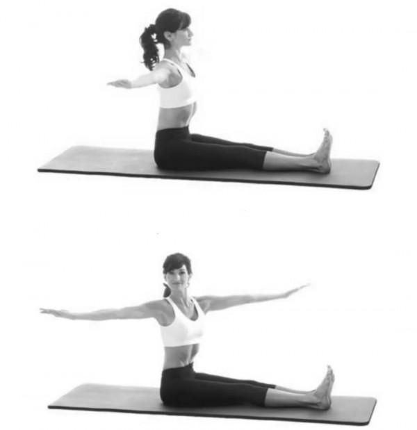 普拉提@坐姿脊柱旋轉