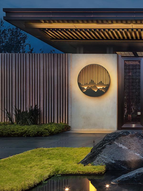 寶藏｜&OpenCurlyDoubleQuote;山水詩意&rdquo;戶外燈好有意境啊️