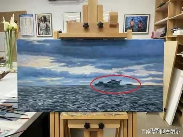 李湘和王嶽倫離婚後，王詩齡內心變得孤獨，新油畫作品寓意深刻