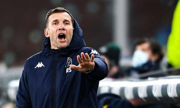 1-1！舍甫琴科絕望：創隊史級恥辱，上任2個月球隊掉進降級區