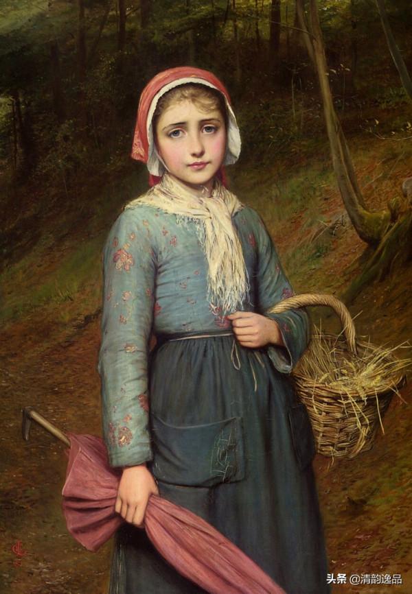 英國藝術家C.S. Lidderdale油畫作品欣賞