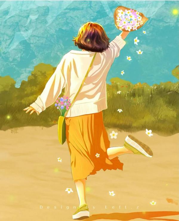 治癒漫畫，愛生活，愛自己，做個寶藏女孩