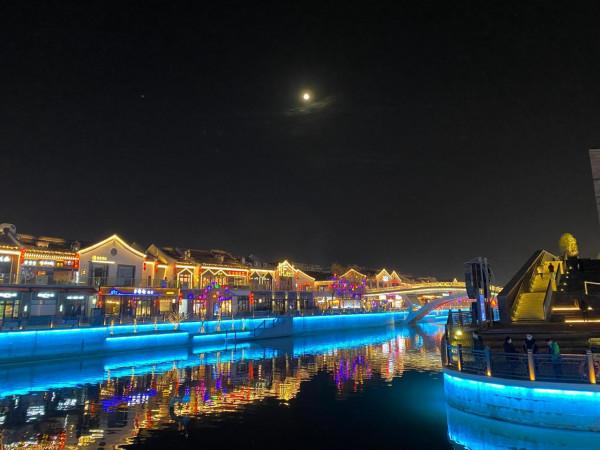 美麗的江南小鎮 月光如水