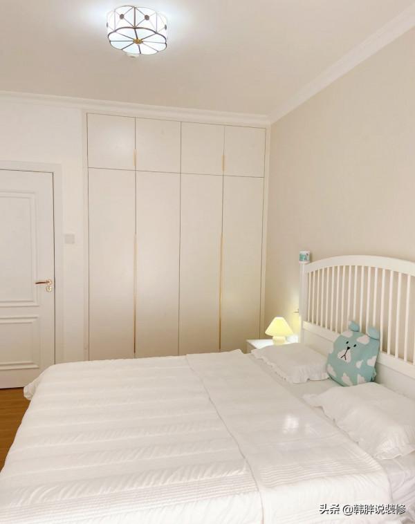 終於入住新家了，全屋不造型，天花板只做石膏線，溫馨又舒適