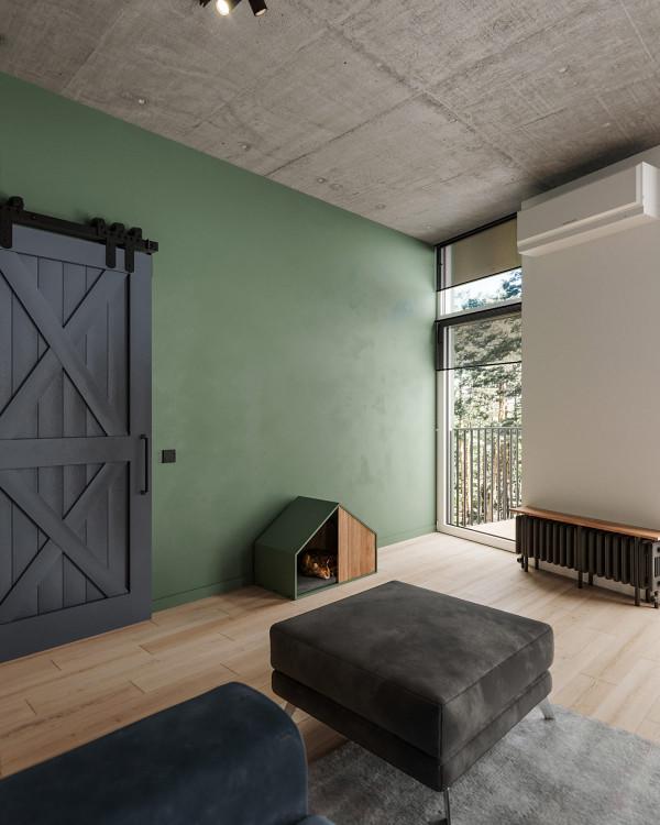 點點藍色帶來的深度和個性！2間60平小戶型設計