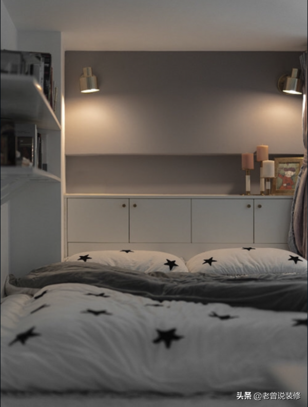 這是我見過空間利用到最極致的家，34㎡當兩室一廳用，還帶衣帽間