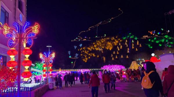 2022跟我去龍慶峽看冰燈