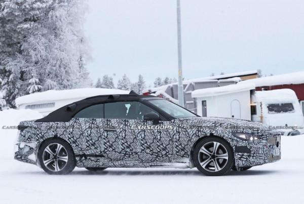 軟頂敞篷設計 梅賽德斯-賓士全新雙門轎跑諜照