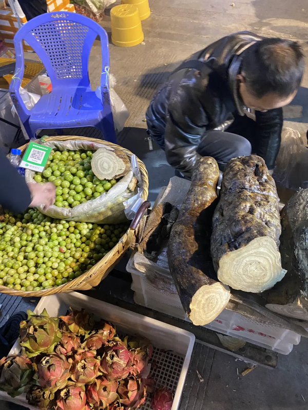 雲南紅河蒙自，大樹寨夜市