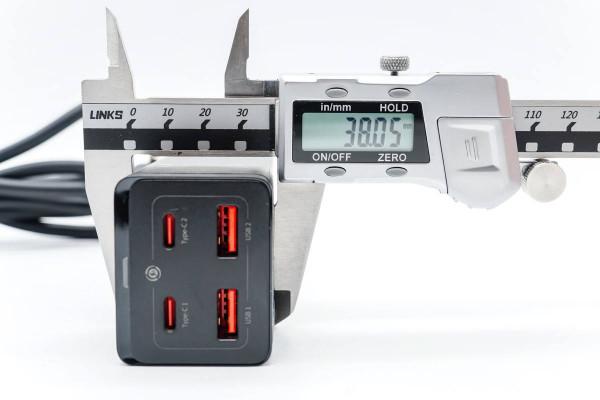 倍思100W氮化鎵桌面插線板評測：手機、筆記本充電一個就夠