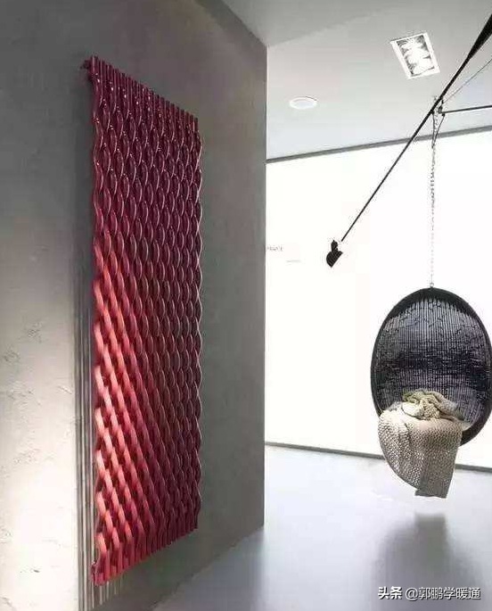 國內的暖氣片也可以做的很藝術性