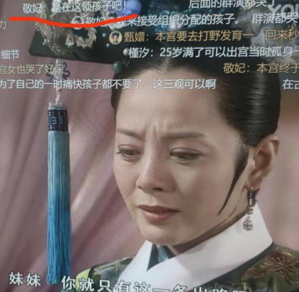 《甄嬛傳》搞笑彈幕比正片精彩，宮中的人盡力提醒皇上孩子非親生