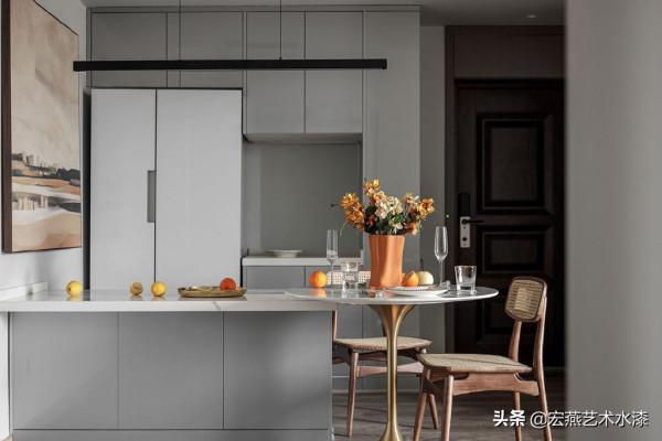 案例賞析｜被亮色點綴的灰調夢想小家