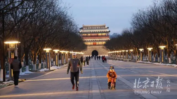 超美！&OpenCurlyDoubleQuote;點亮中軸線&rdquo;永定門公園段，雙奧之城絢麗夜景上線！