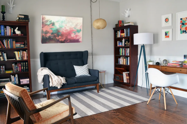 我後悔,沒早點把客廳改成書房 我後悔,沒早點把客廳改成書房