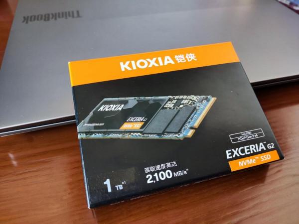 給萌妹子的聯想Thinkbook14加固態硬碟——鎧俠 RC20 EXCERIA G2簡測 給萌妹子的聯想Thinkbook14加固態硬碟——鎧俠 RC20 EXCERIA G2簡測