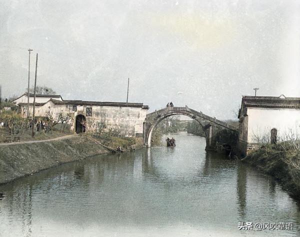 浙江杭州：1931年的塘棲古鎮舊影，來自90年前的江南水鄉風情