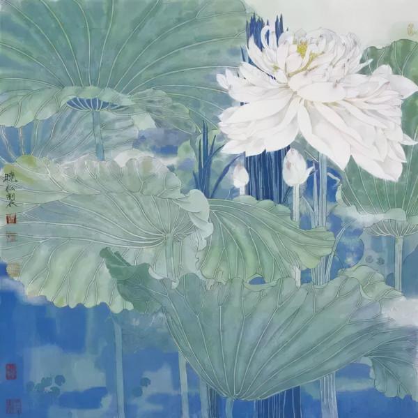 名家莫曉松工筆畫，精美絕倫