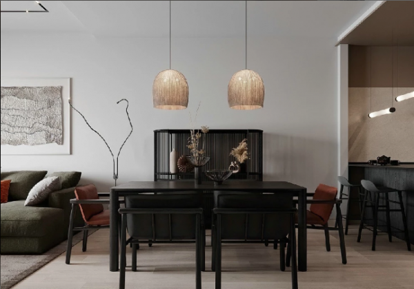 128㎡極簡的魅力，質感生活的極致體現