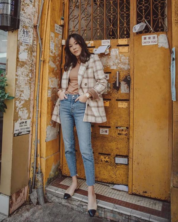 九分褲+平底鞋，才是早秋最潮搭配