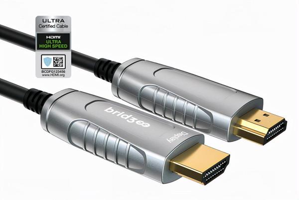 CES2022：連線8K電視中國&OpenCurlyDoubleQuote;芯&rdquo;-bridgee祈翱HDMI2&period;1認證版光纖線