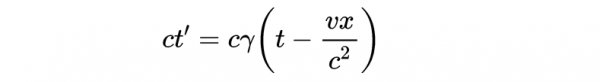 洛倫茲變換——狹義相對論中最重要的數學概念，同時性的終結