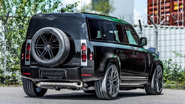 換裝24英寸大圈，效能逼近5.0，Manhart改裝路虎衛士