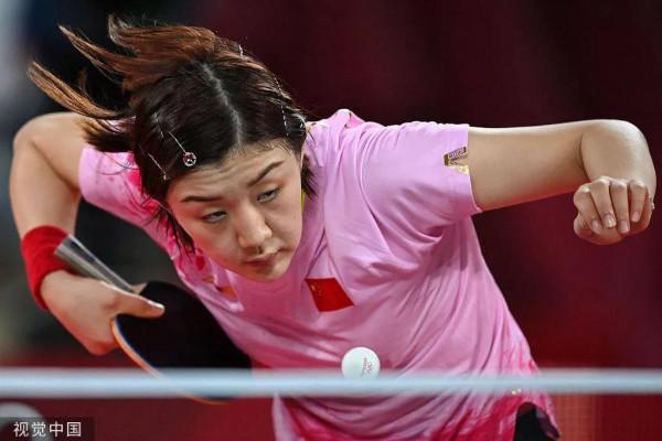 陳夢負於王曼昱止步於世錦賽四強，無緣大滿貫，令球迷感到遺憾