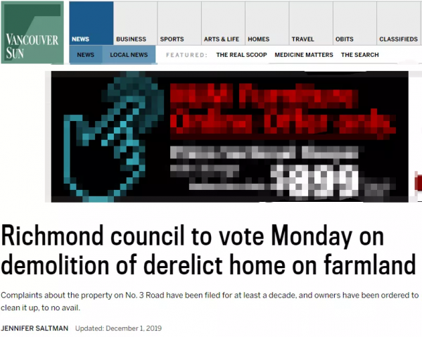 “沒眼看！”列治文華裔的房子因為太磕磣 被鄰居舉報了13年……