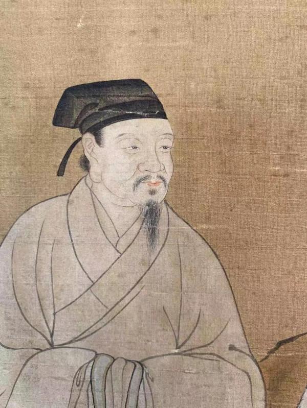 看看唐寅的絹畫