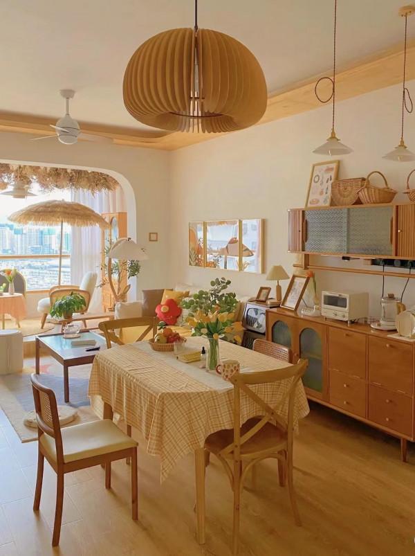 女主的89㎡新居，裝成了“童話小屋”的樣子，太治癒了