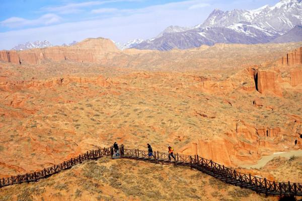 新疆冬景，一半柔情，一半狂野