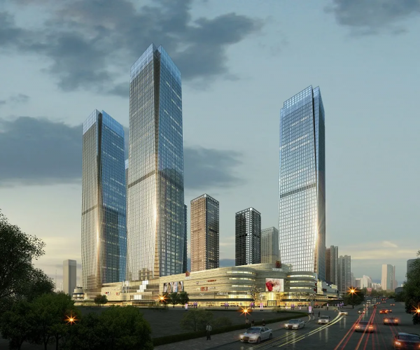 新疆未來十大超高建築——首府烏魯木齊一個綜合體佔據五席