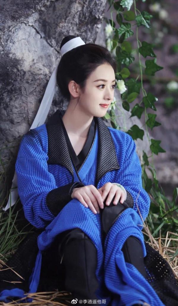 趙麗穎p圖古裝，超美，期待她也有美美噠古裝劇