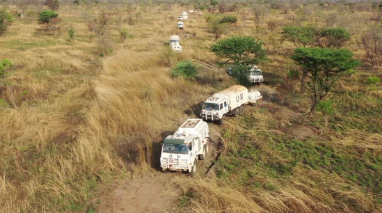 中國第八批赴南蘇丹（朱巴）維和步兵營：完成首次長途巡邏任務