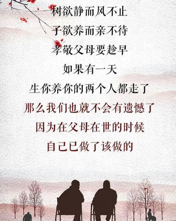 散文:子欲養而親不待,莫讓孝太遲 散文:子欲養而親不待,莫讓孝太遲