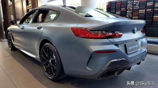 天吶！磨砂車漆的寶馬也太好看了