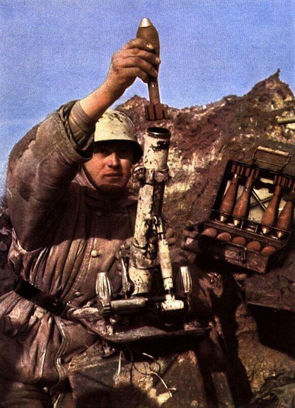 超重的輕型迫擊炮—德國GrW 36型50毫米輕型迫擊炮 超重的輕型迫擊炮—德國GrW 36型50毫米輕型迫擊炮